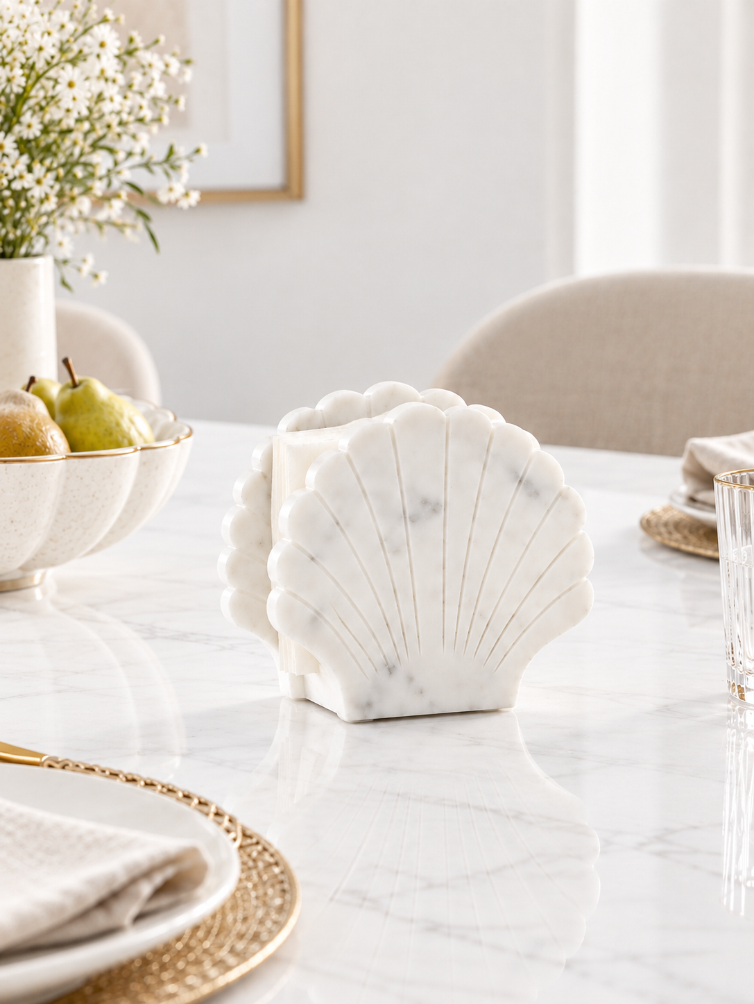 Pearl Wave Napkin Holder