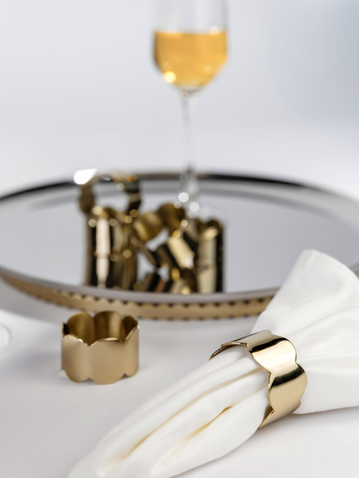 Floret Napkin Ring Set of 6