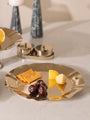 Scalloped Luxe Serving Plate