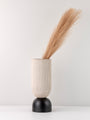 Sable Noir Mint Vase