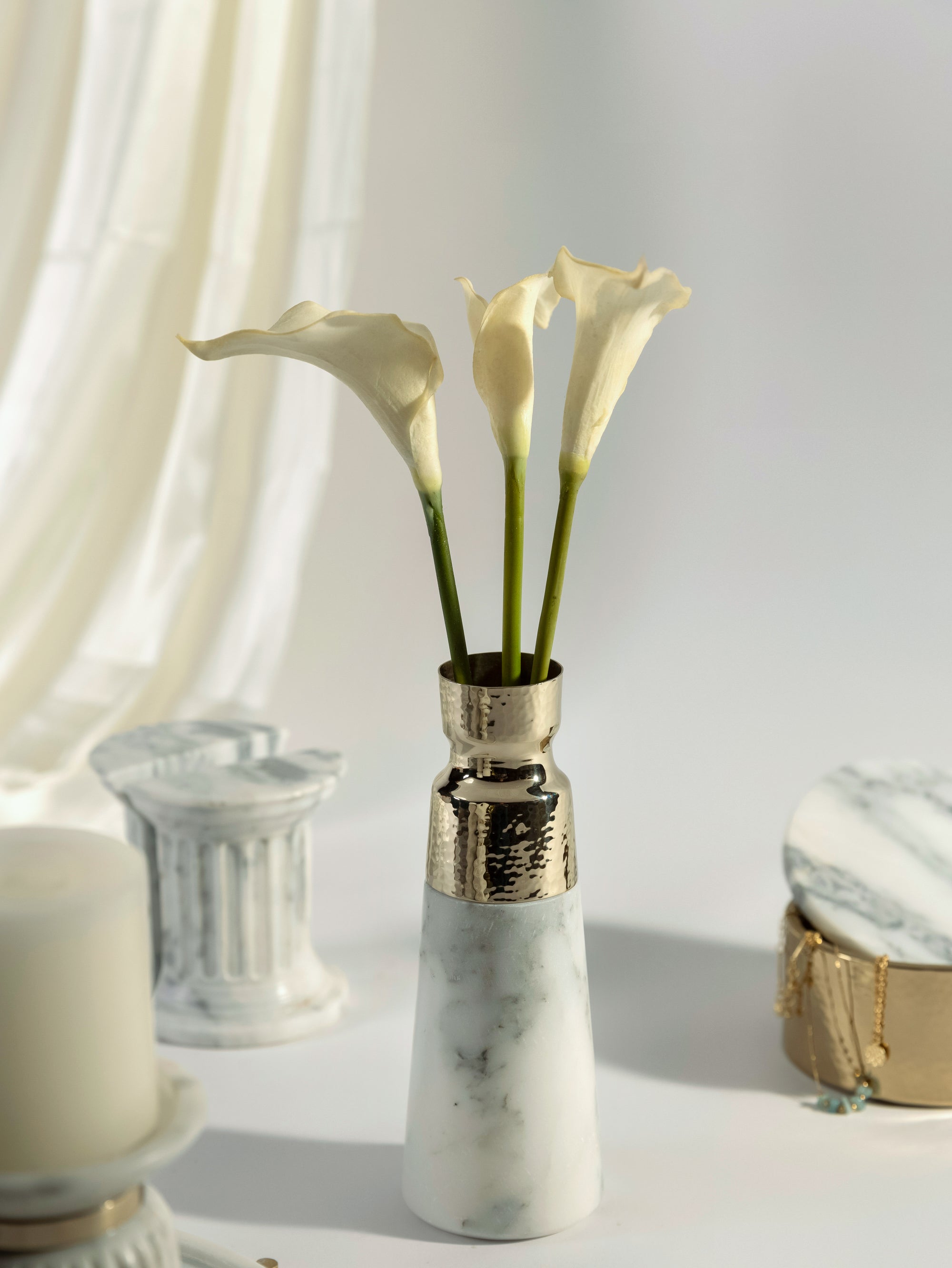 Atelier Arabescato Vase - H-NSV-0031 image 1