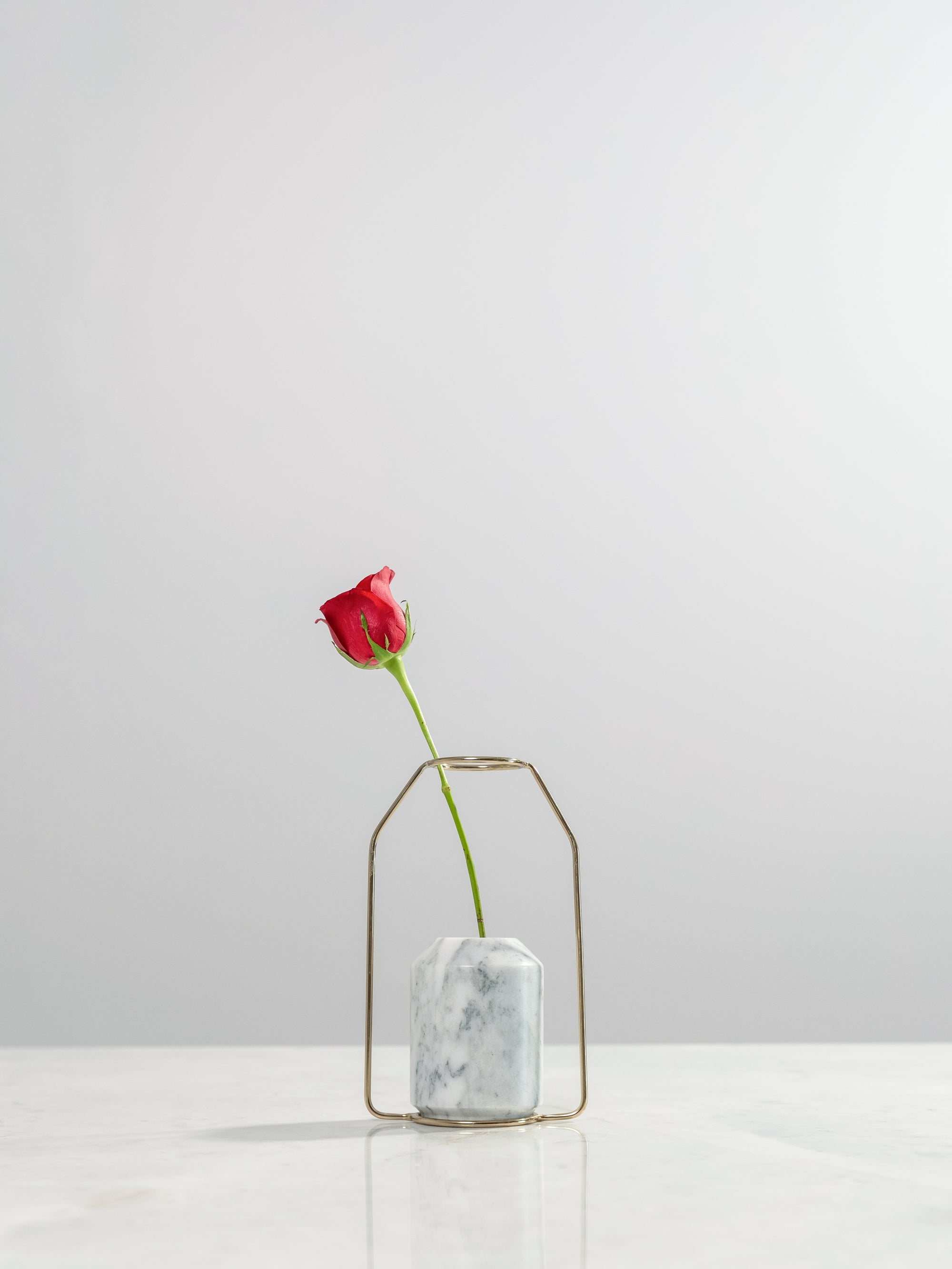Italian Arabescato Marble Lantern Vase - H-NSV-0032 image 3