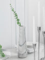 Italian  Arabescato Marble  Vase