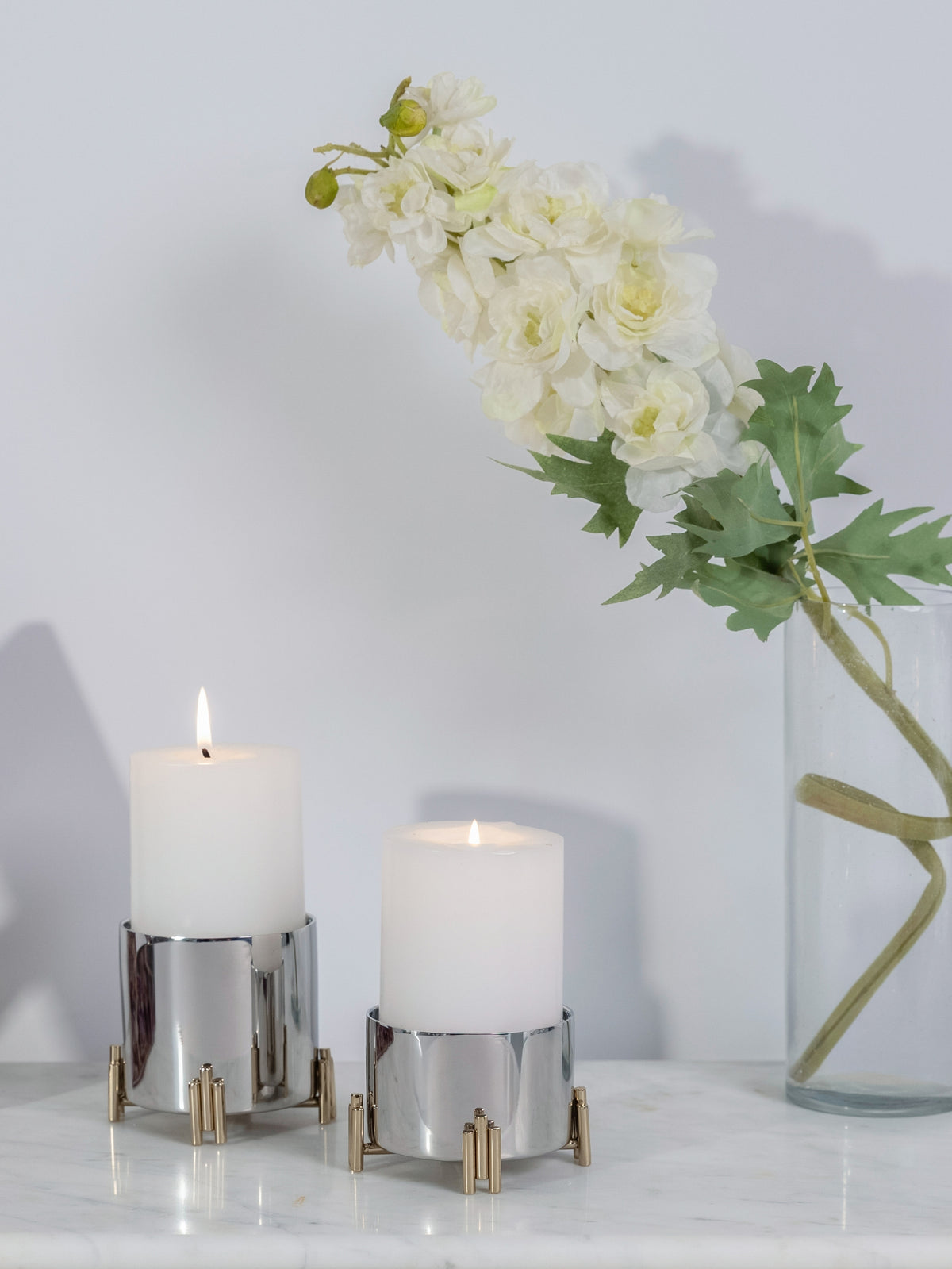 Vertex Candle Holder Set of 2