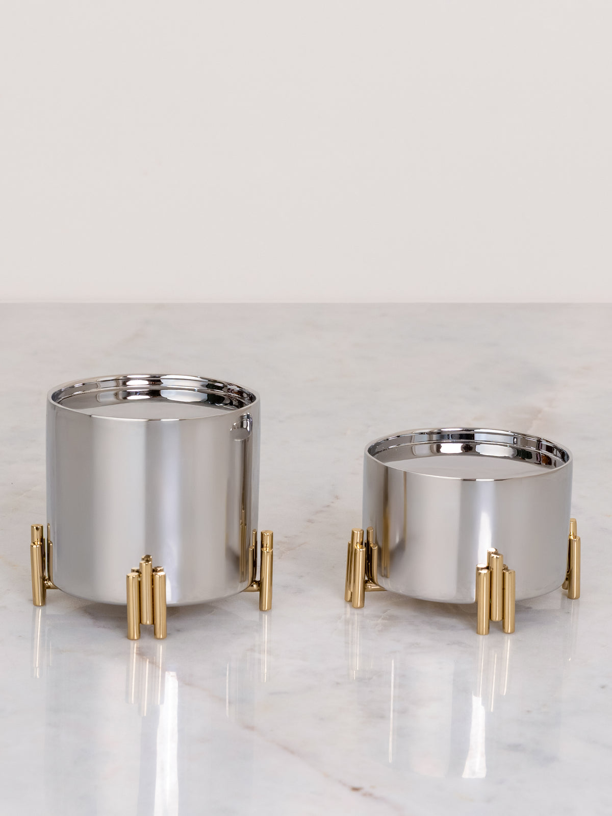 Vertex Candle Holder Set of 2