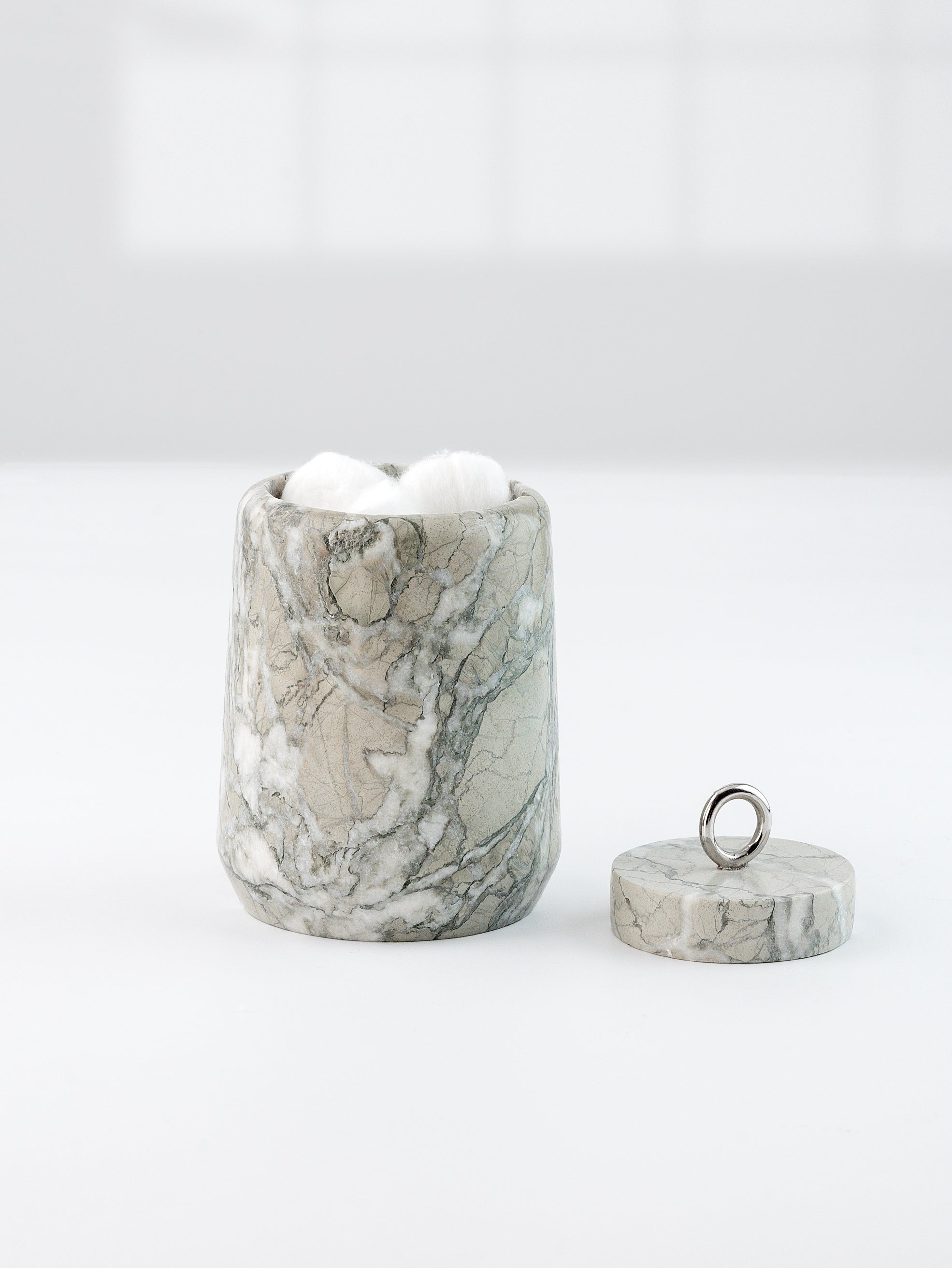 Sorelle I Beige Marble Tumbler With Lid