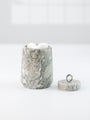 Sorelle I Beige Marble Tumbler With Lid