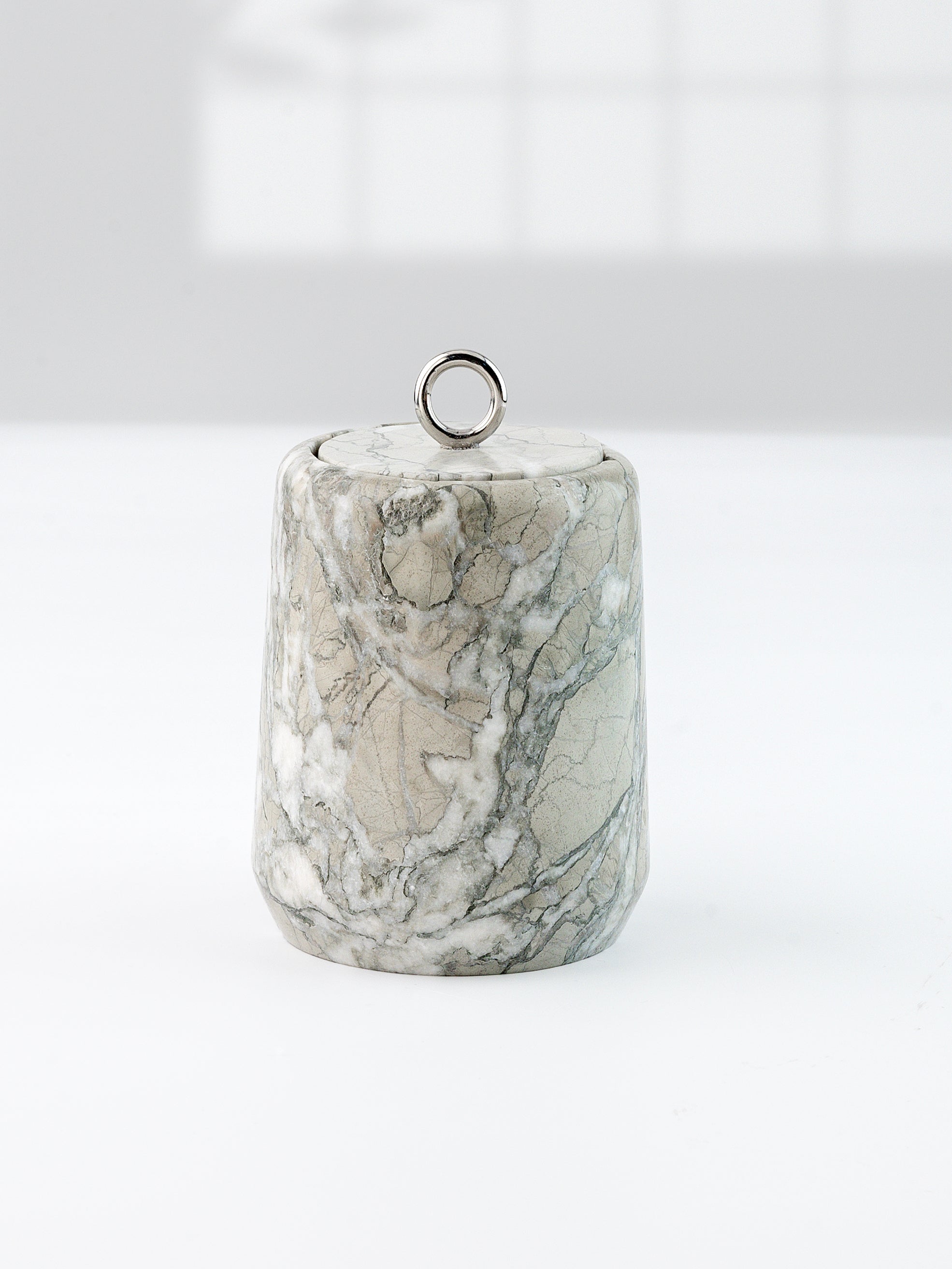Sorelle I Beige Marble Tumbler With Lid
