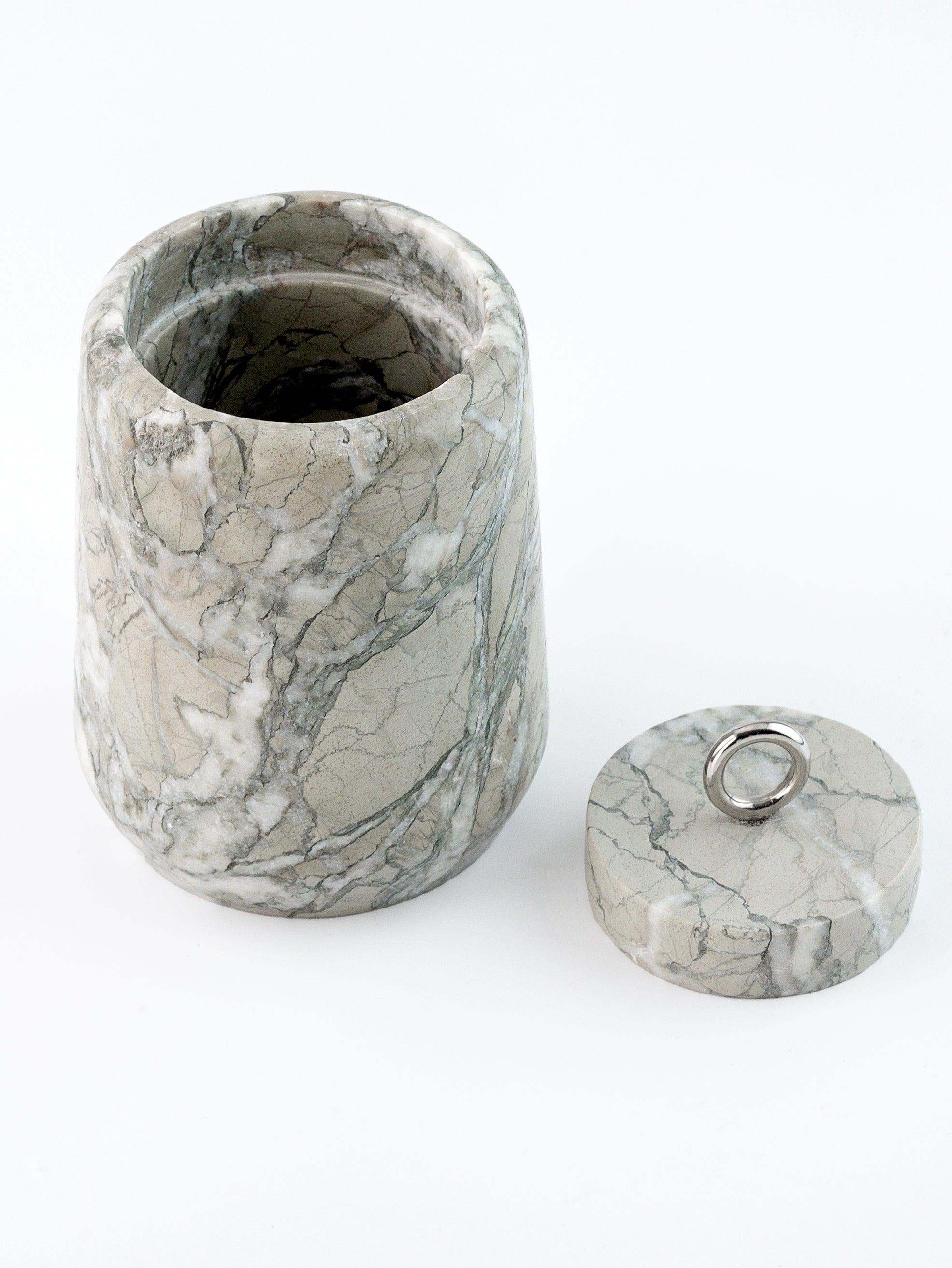 Sorelle I Beige Marble Tumbler With Lid