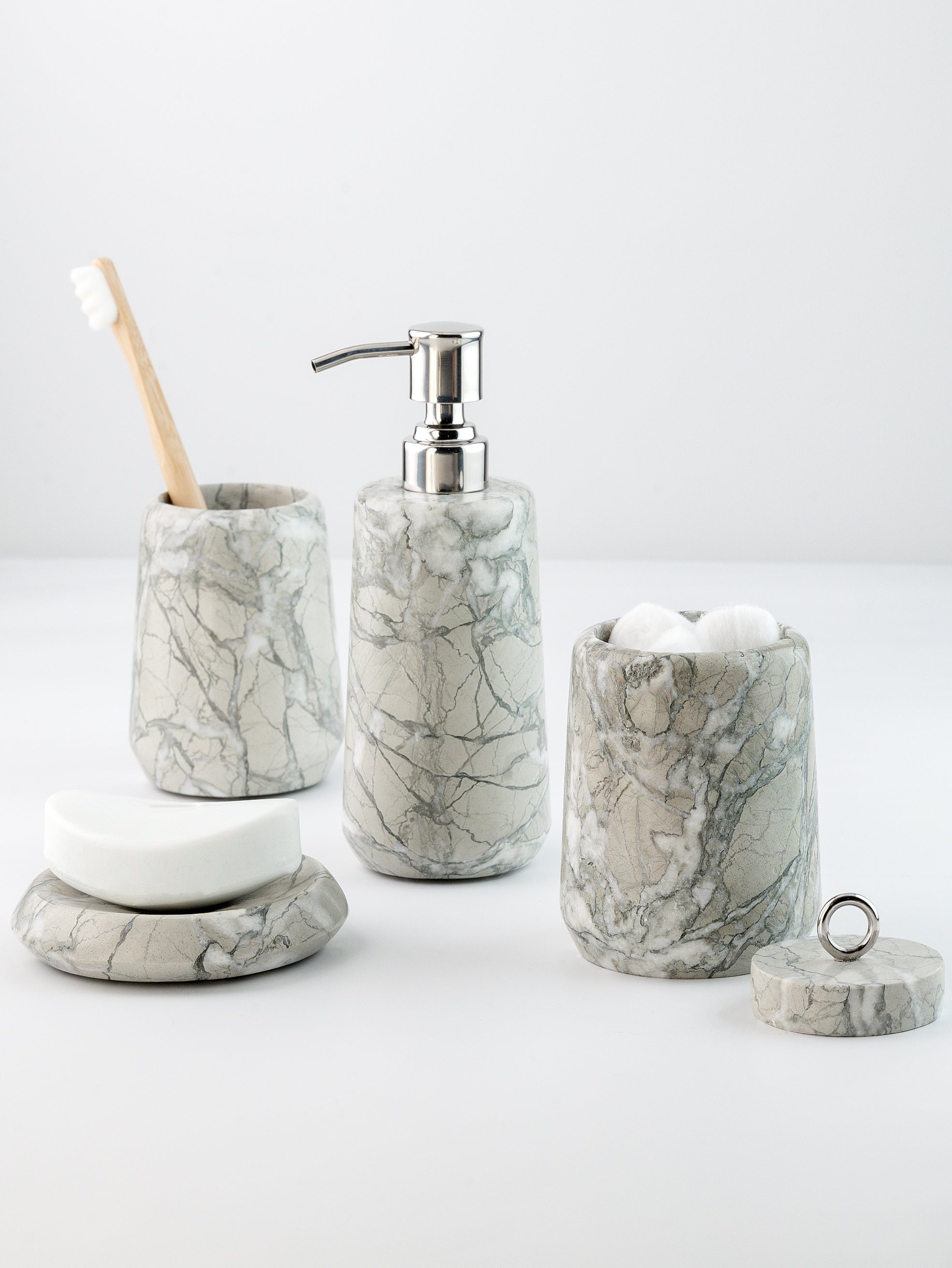 Sorelle I Beige Marble Soap Dish