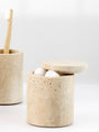Italian Marble Canister with Lid