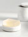 Solena Textured Marble Soap Dish