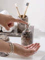 Emperador Dark Spanish Marble Lotion Dispenser