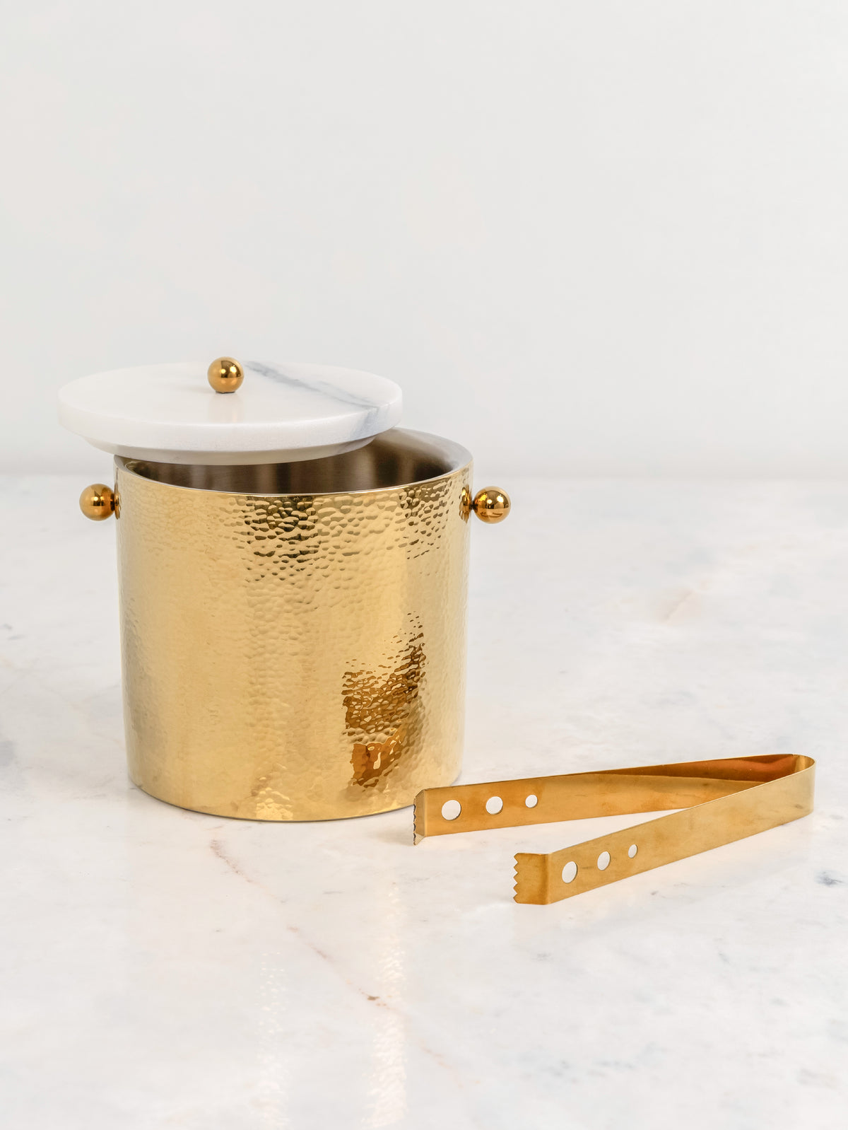 Italian Arabescato Regent Ice Bucket