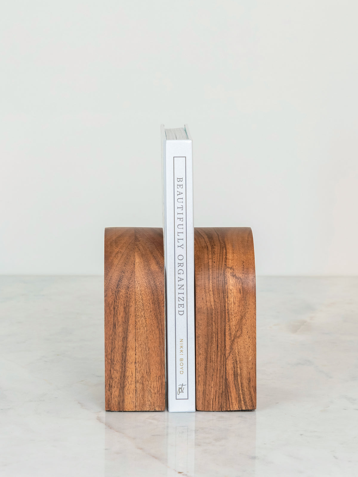 Woodcrest Arc Bookends