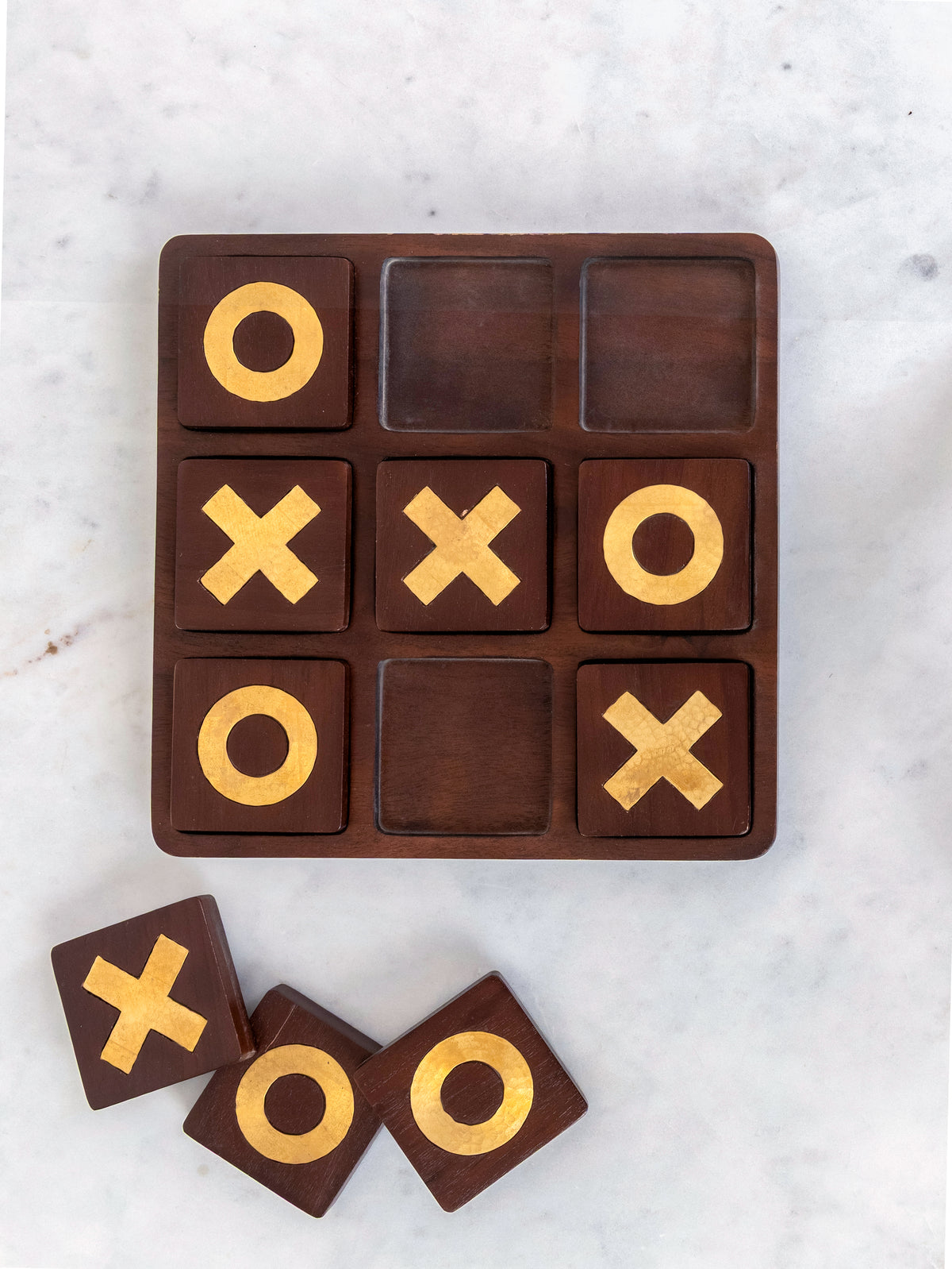 Aurex Contour Tic-Tac-Toe Game Set