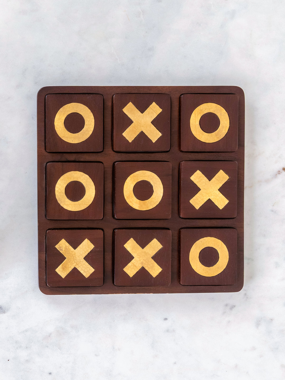 Aurex Contour Tic-Tac-Toe Game Set