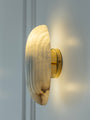 Spanish Alabaster Marble Wall Sconce