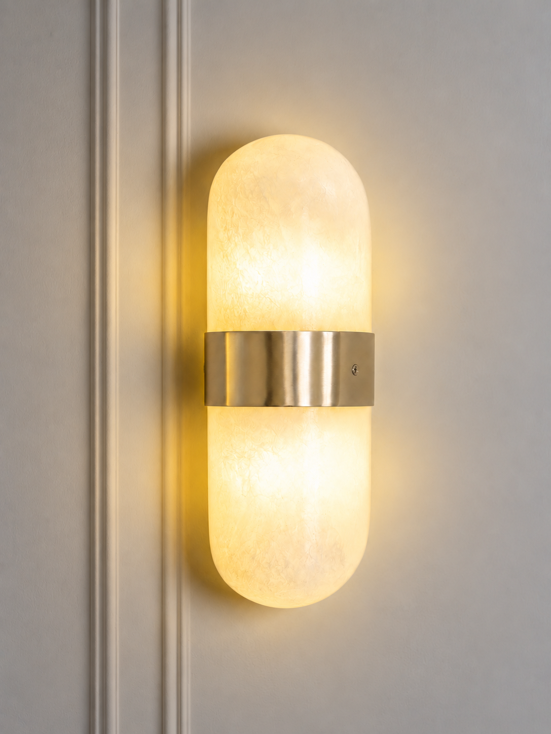 Spanish Alabaster Lumen Wall Sconce