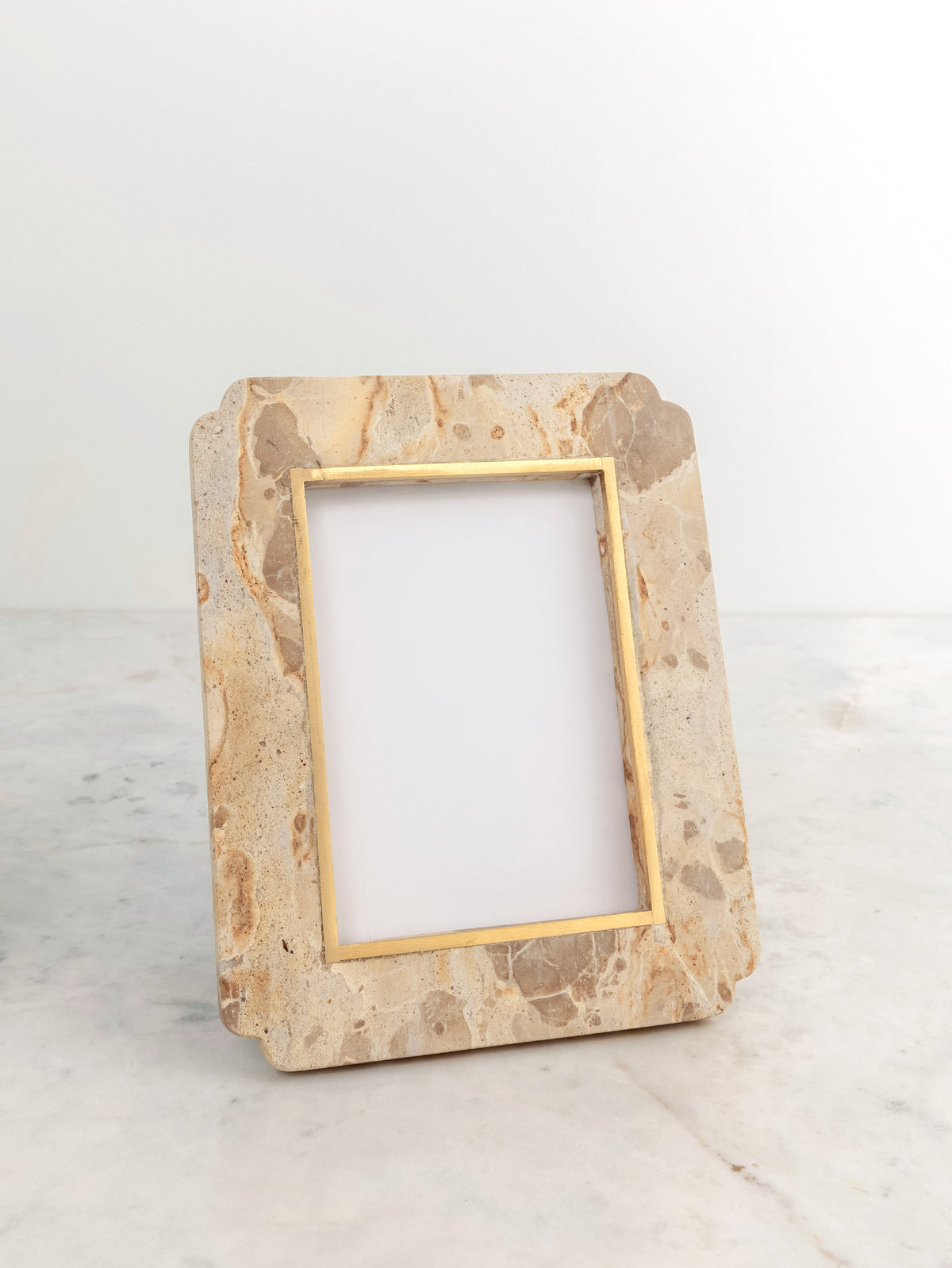 Fossil Beige Luxe Photo Frame - 5x7" - H-SPF-0007A image 3