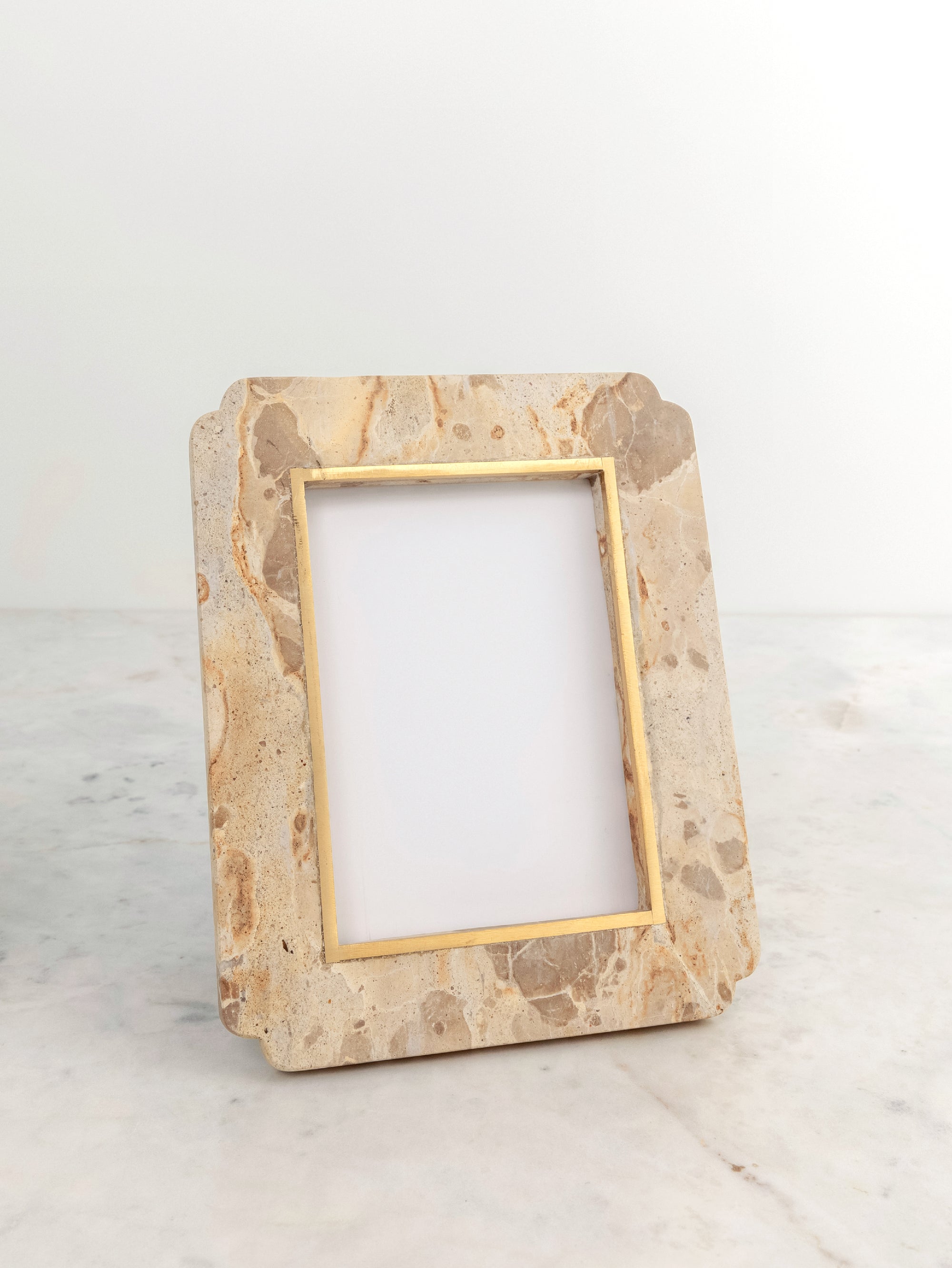 Fossil Beige Luxe Photo Frame - 5x7" - H-SPF-0007A image 3