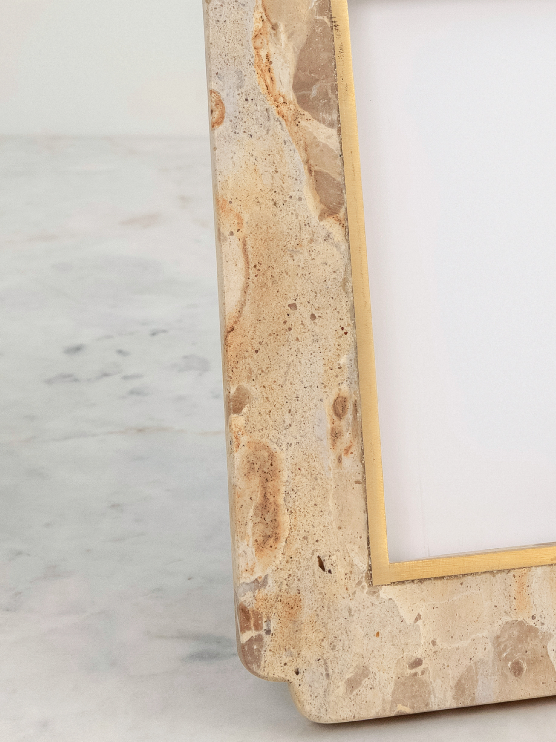 Fossil Beige Luxe Photo Frame - 5x7" - H-SPF-0007A image 4