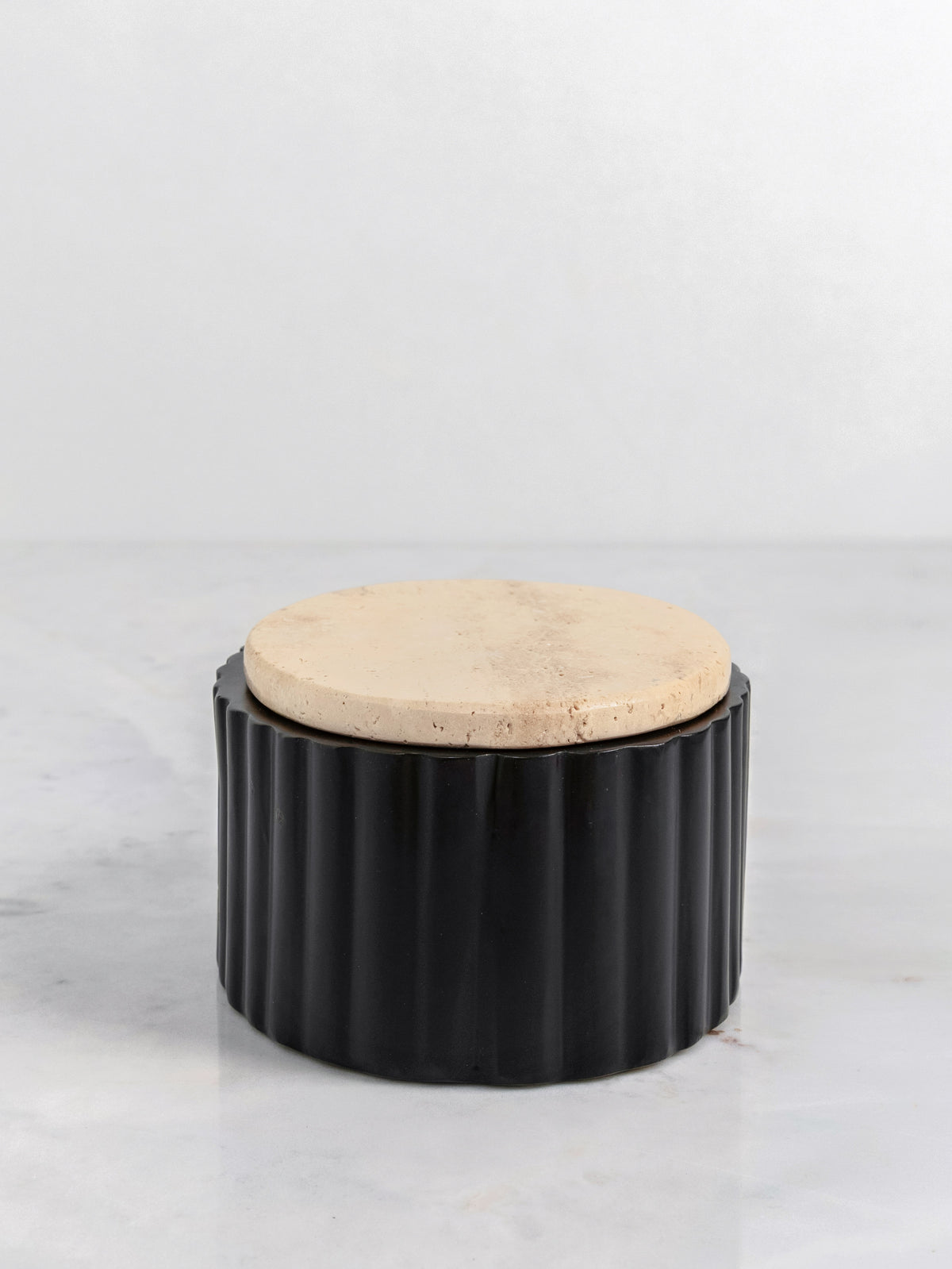 Travertine Halo Box