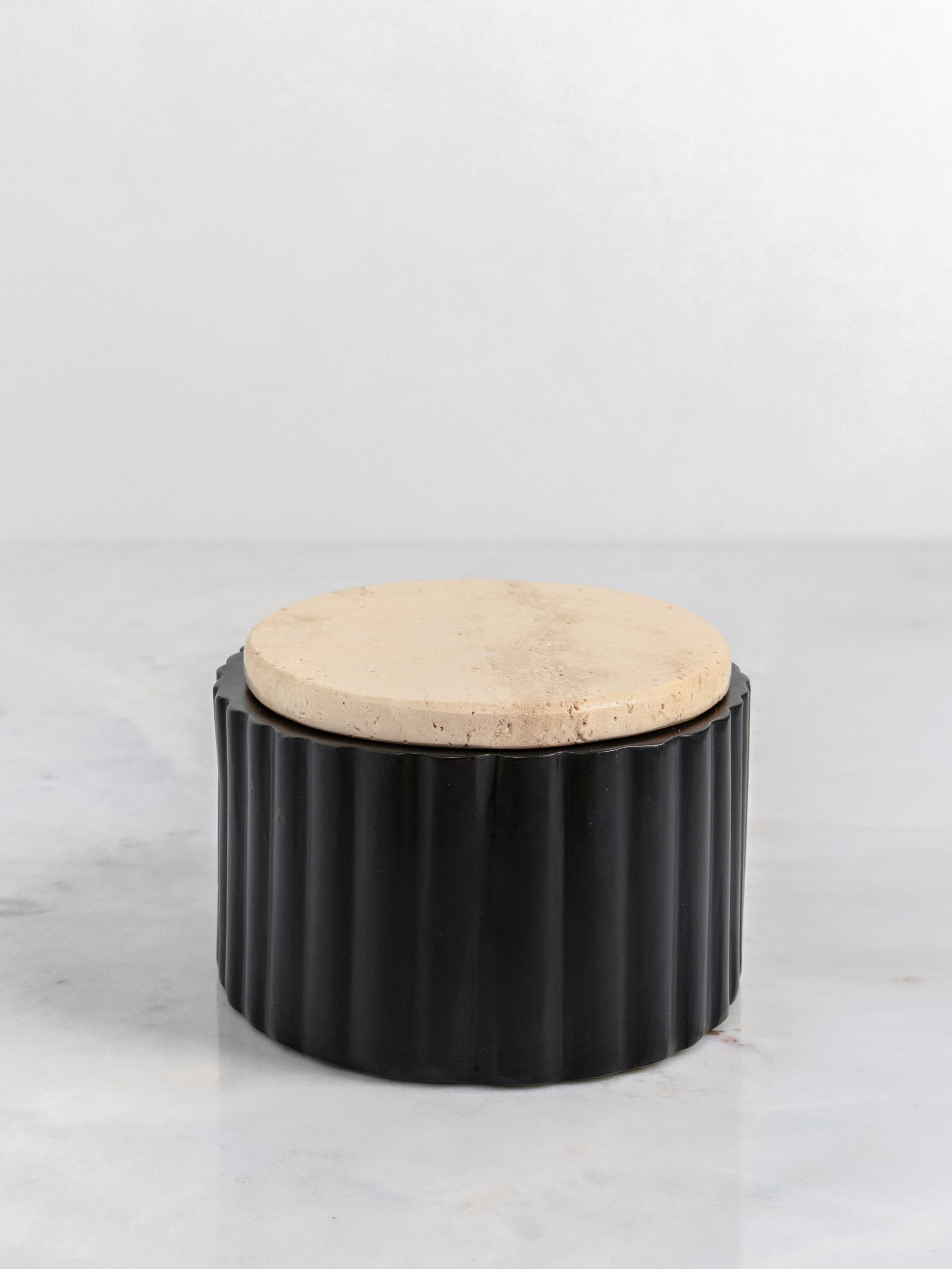 Travertine Halo Box