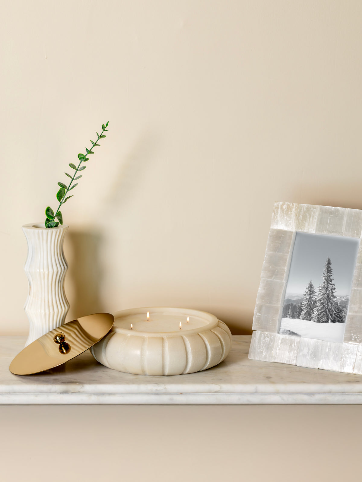 Belle Alba Candle Vessel