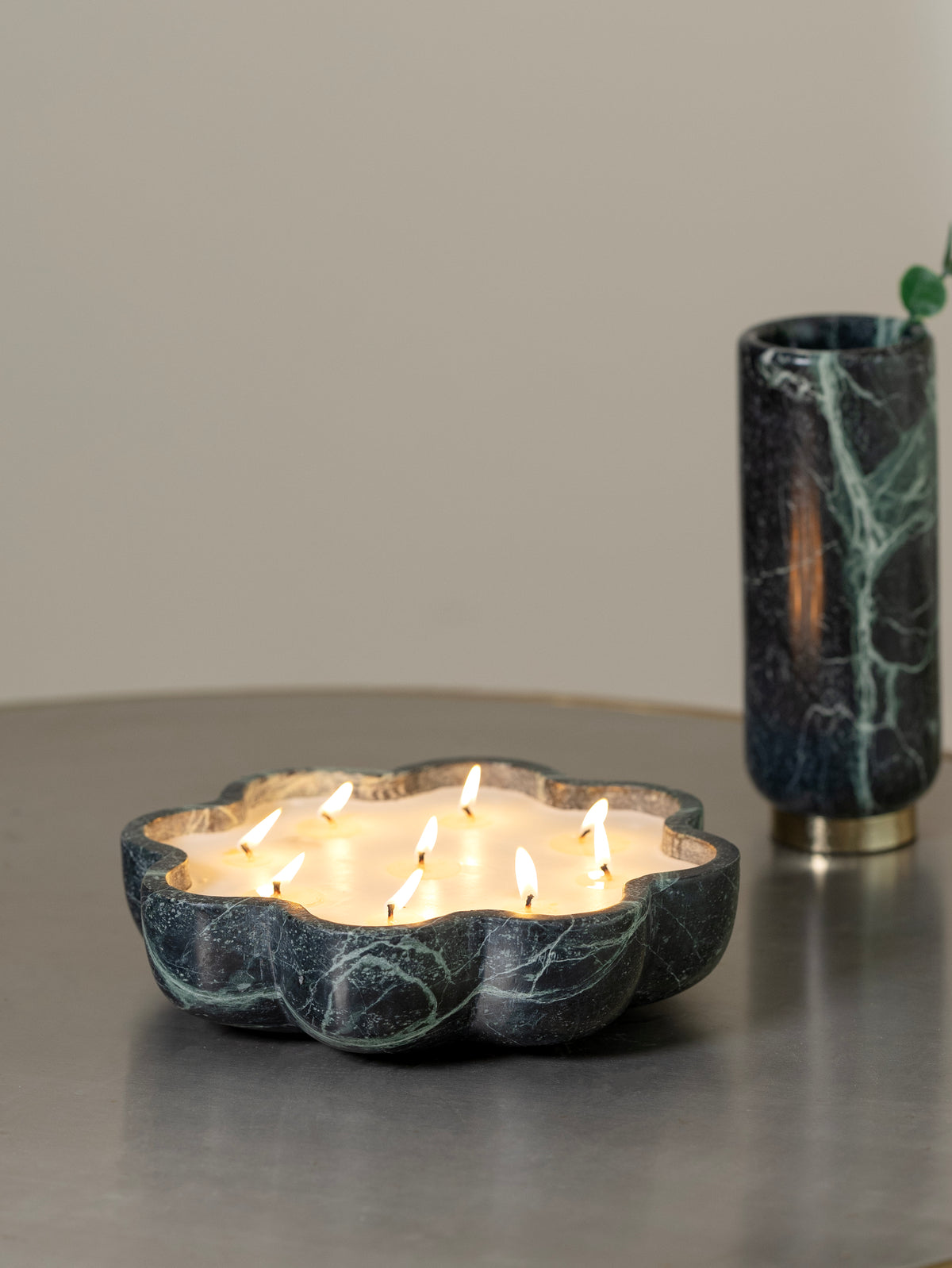 Verdant Aureo Candle Vessel
