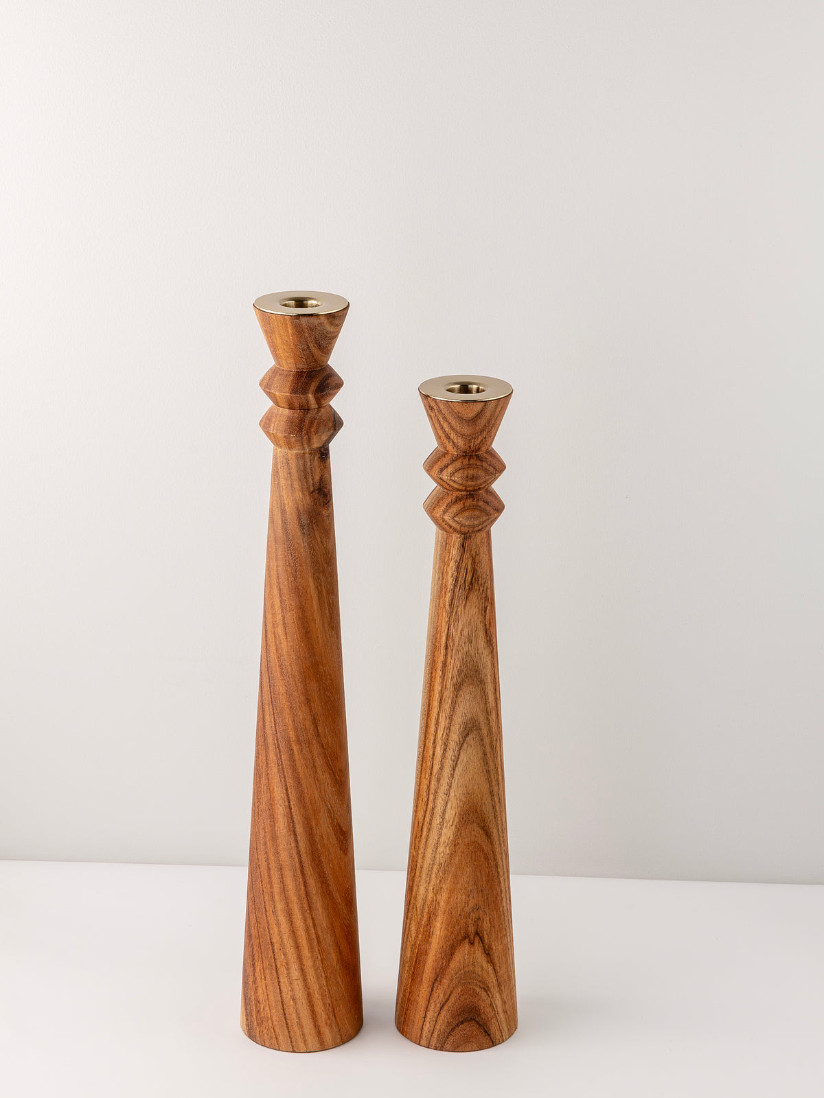 Cedar Form Taper Holders Setf of 2