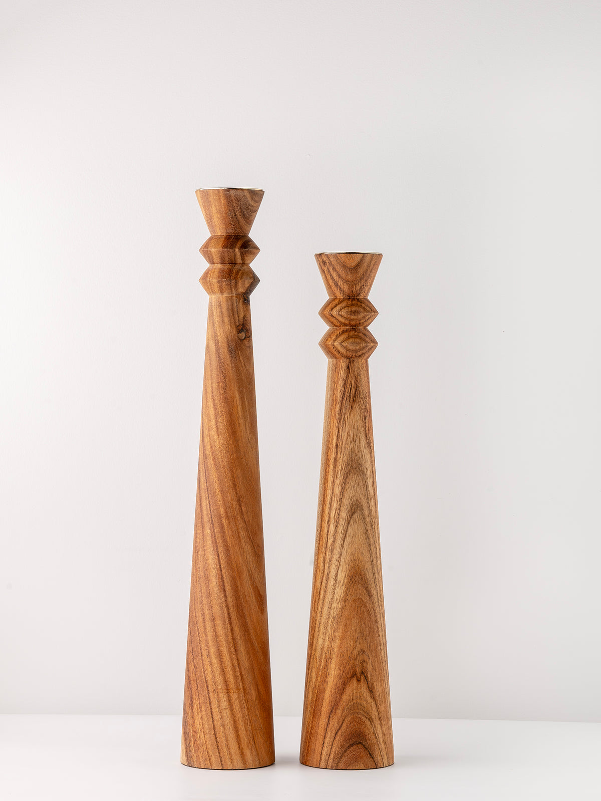 Cedar Form Taper Holders Setf of 2