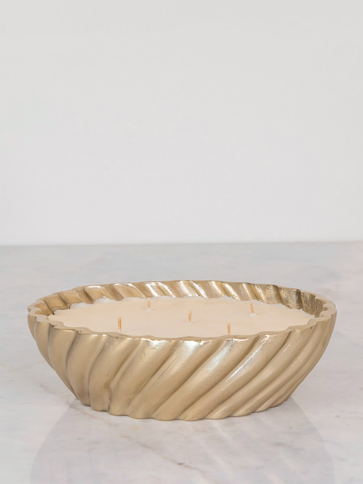 Spiral Twist Scented Candle Vessel
