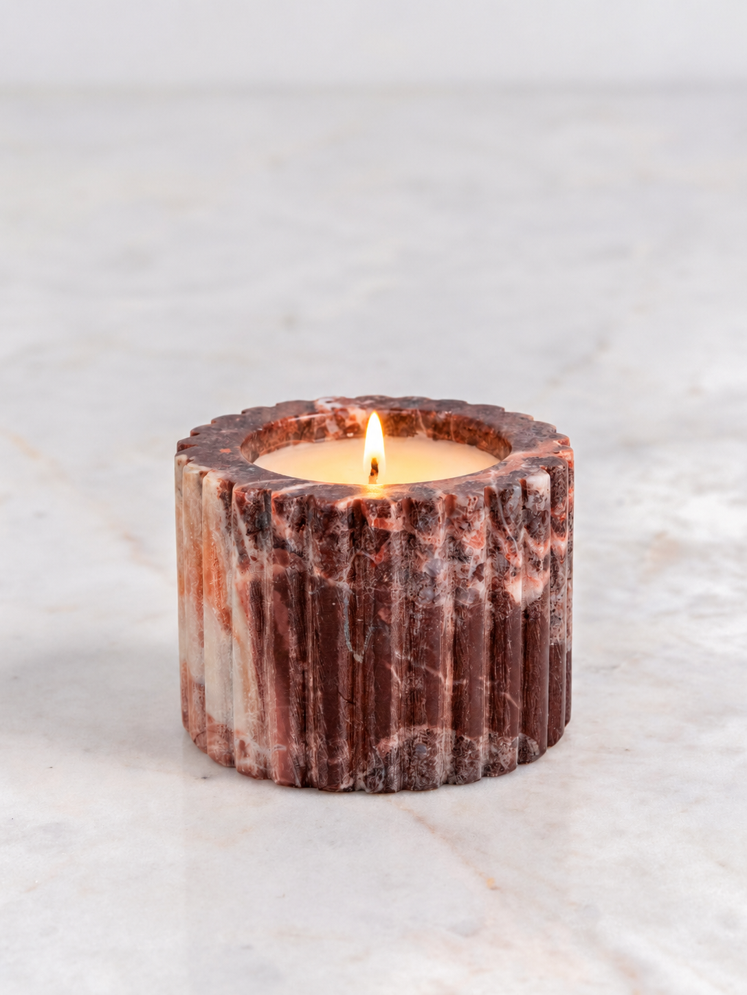 Red Levanto Grande Scented Candle Vessel Set of 2