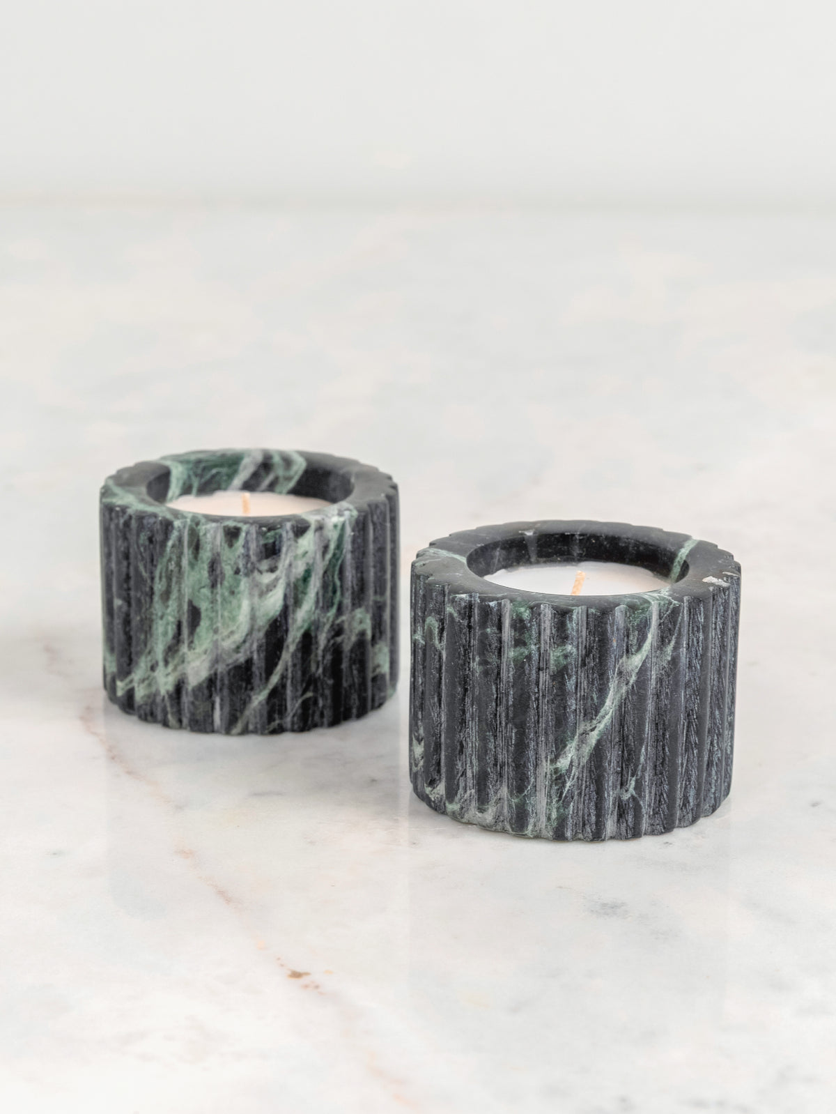 Verdant Aureo Scented Candle Vessels set of 2