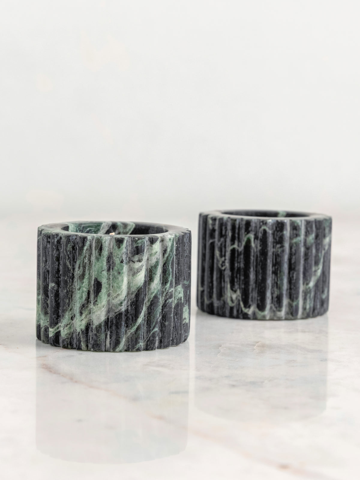 Verdant Aureo Scented Candle Vessels set of 2