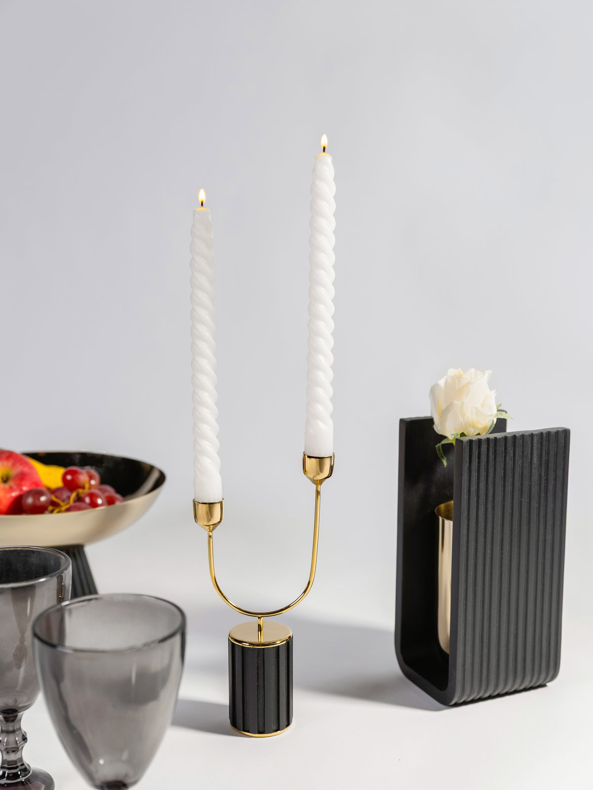 Aureum Arc Taper candle Holder