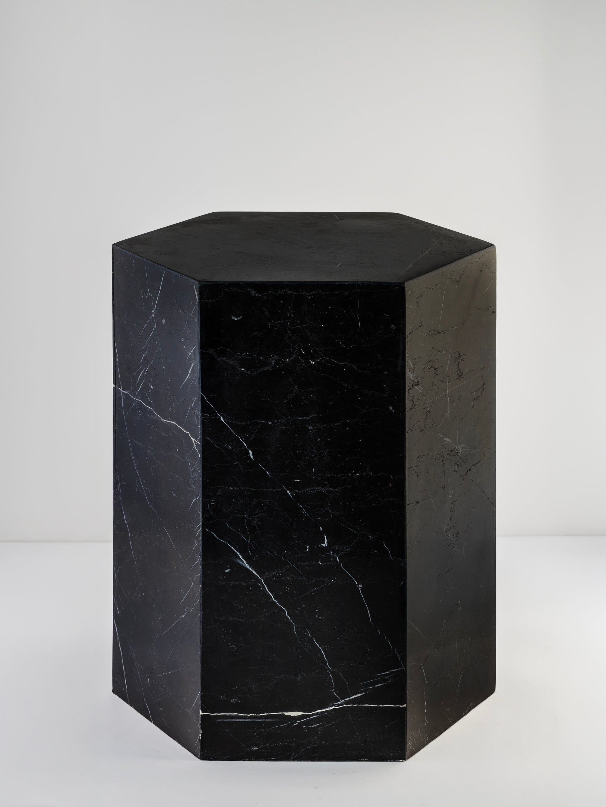 Spanish Marquina Monolith Side Table - H-STT-0003A image 2