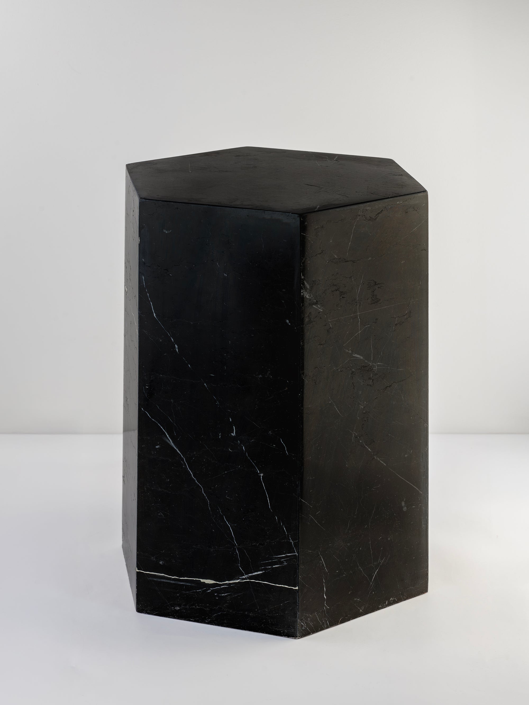 Spanish Marquina Monolith Side Table - H-STT-0003A image 3