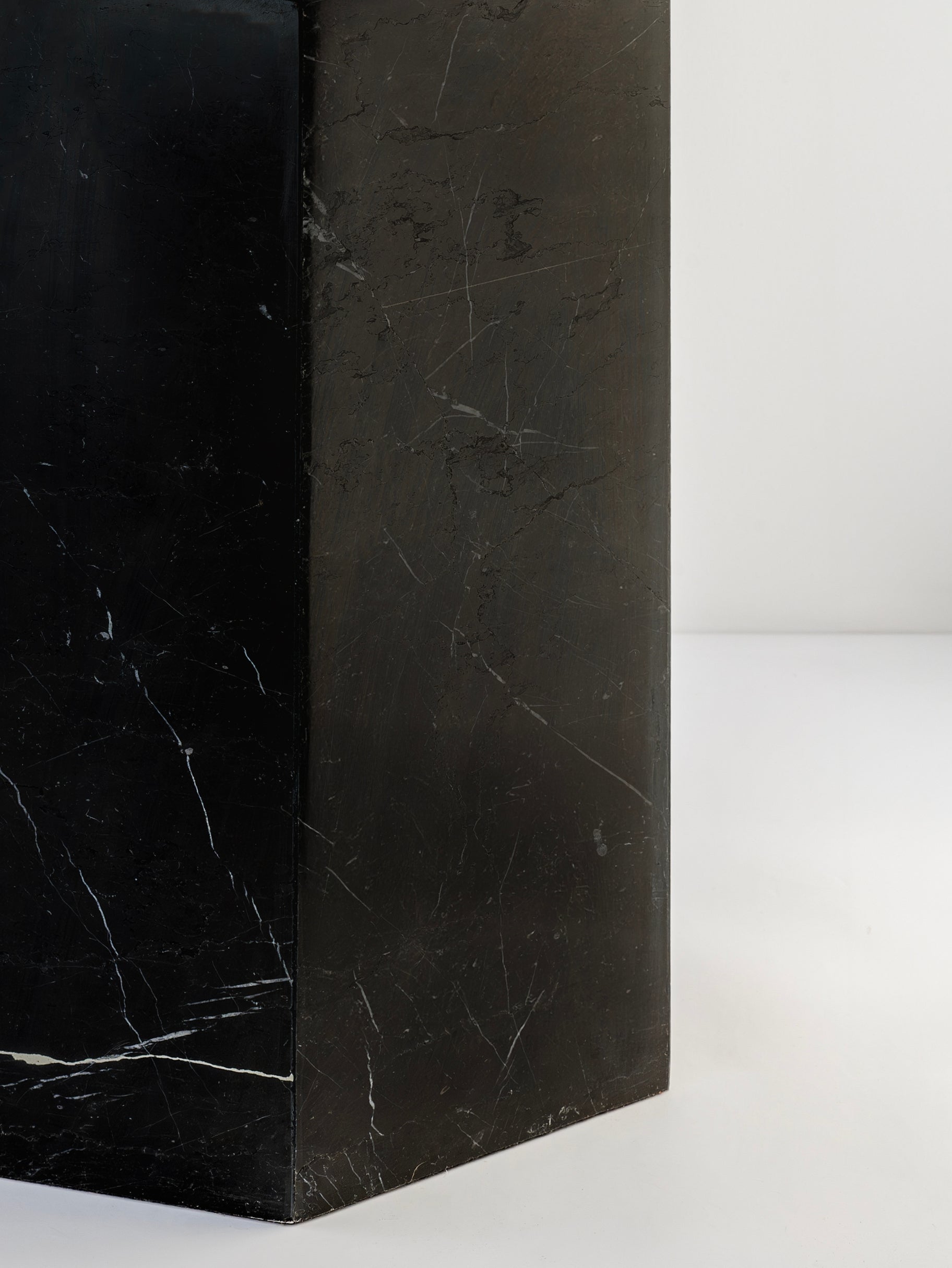 Spanish Marquina Monolith Side Table - H-STT-0003A image 4