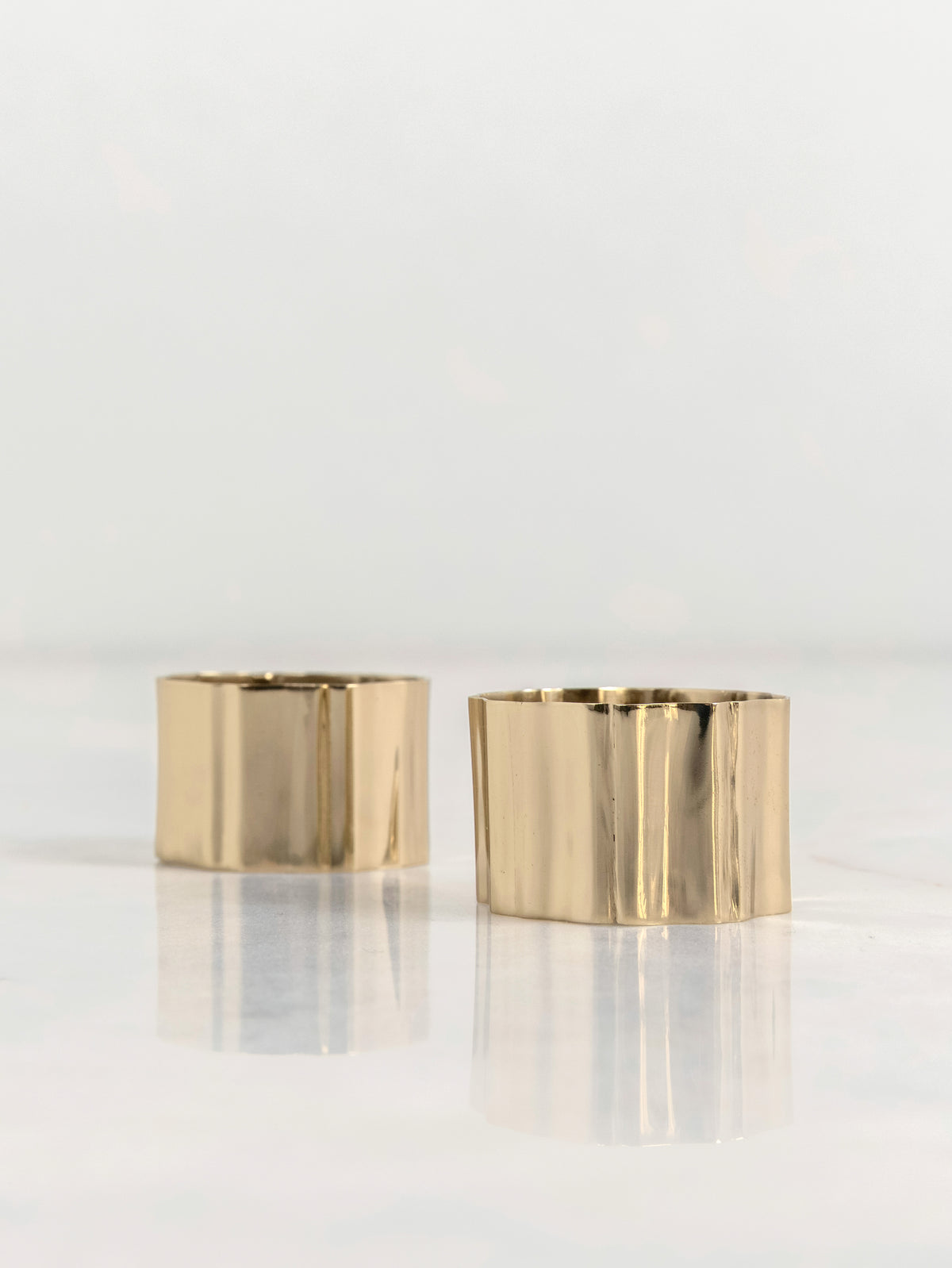 Lustre Napkin Rings set of 6