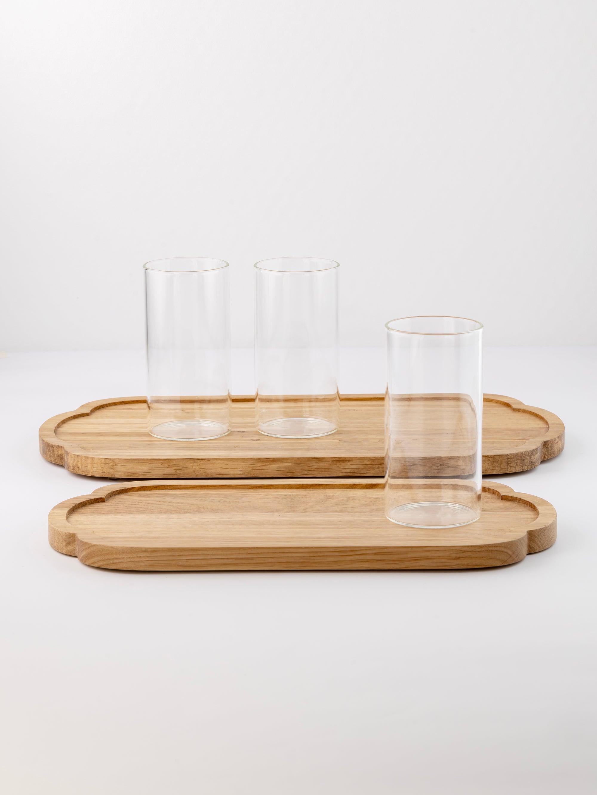 Quercia Oak Wood Tray - 14X7