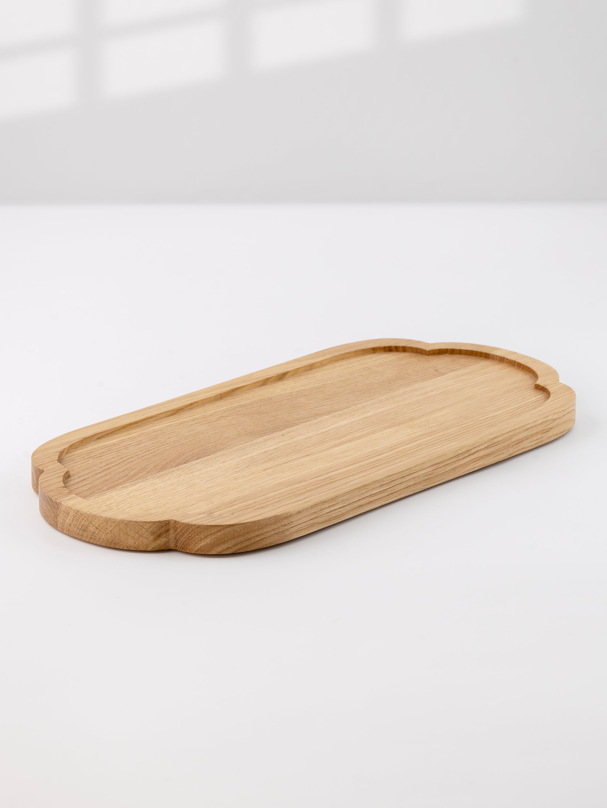 Quercia Oak Wood Tray - 14X7