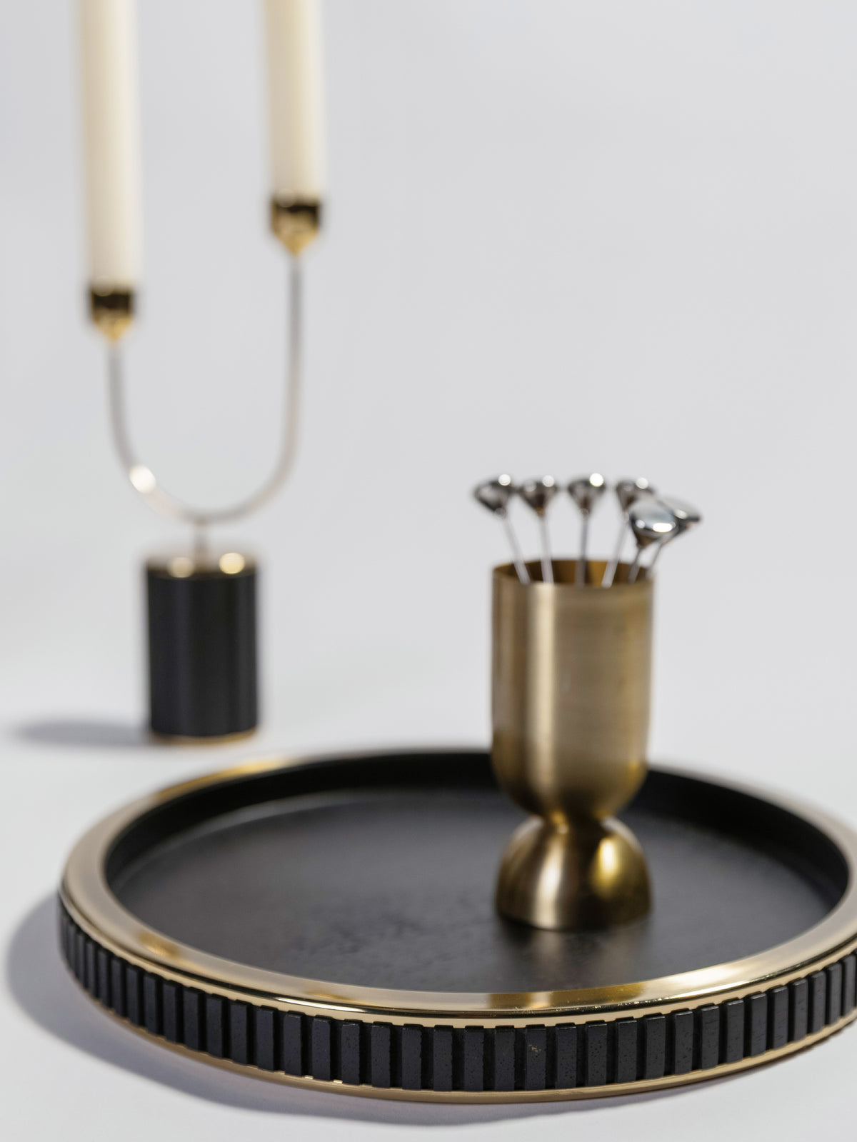 Aureum Round Serving Tray