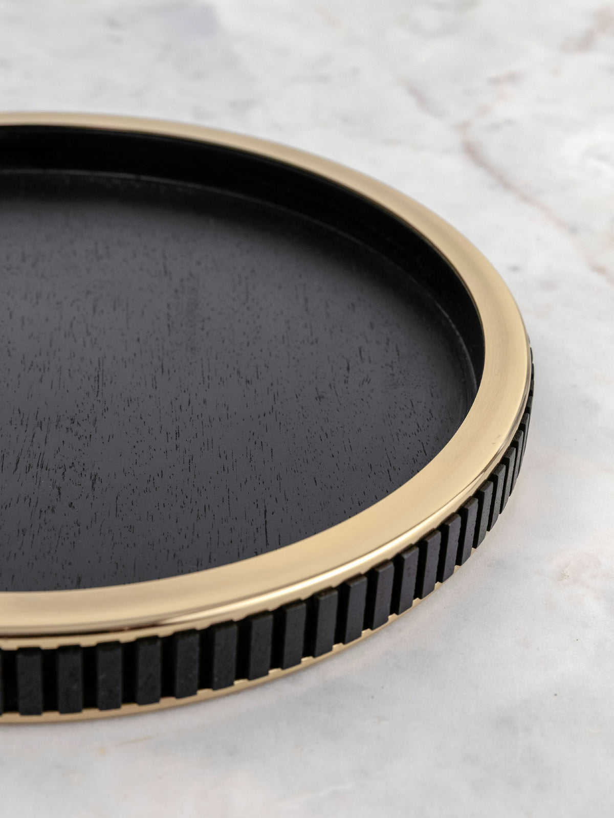 Aureum Round Serving Tray