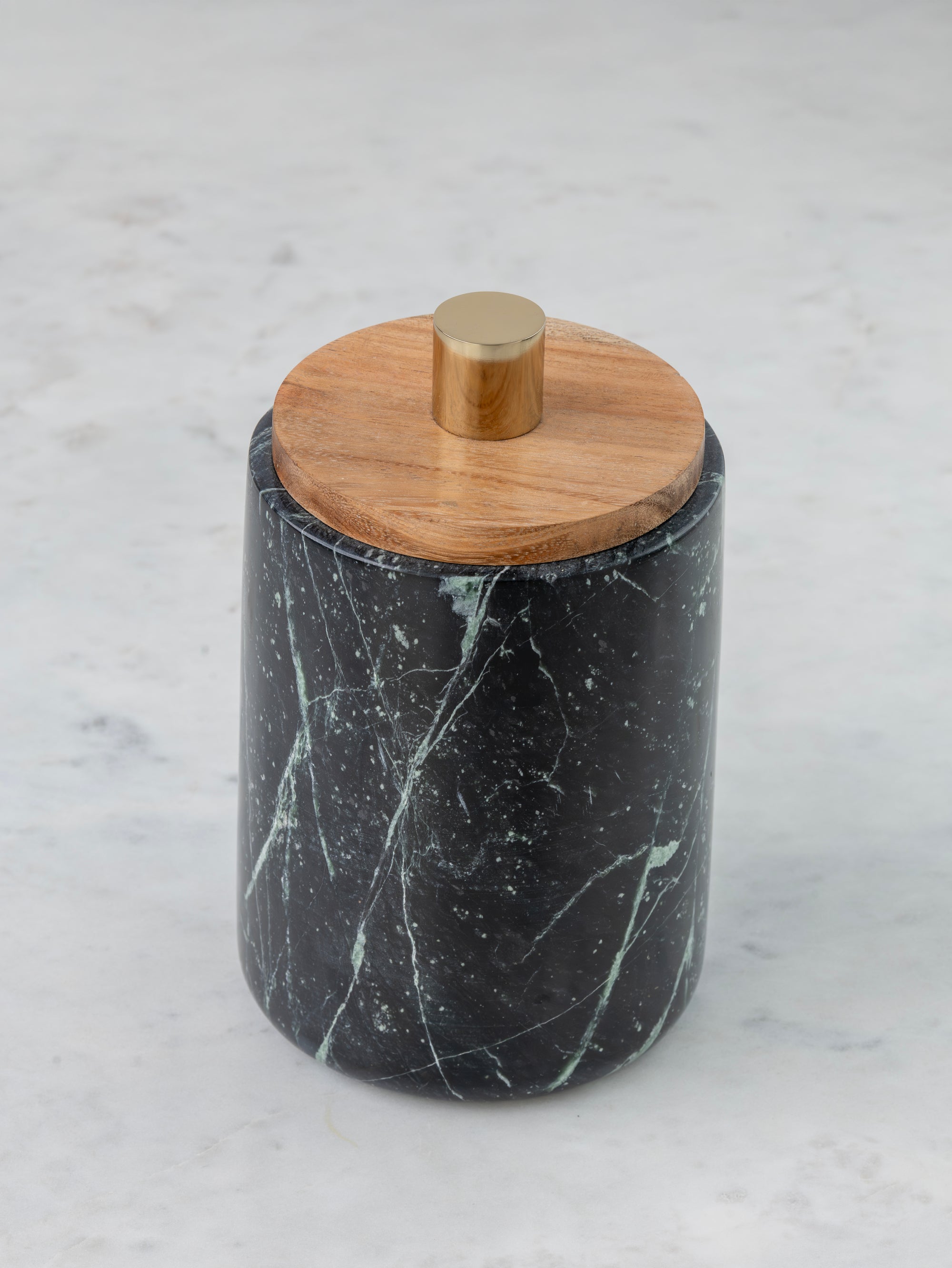 Aurelia Green Marble Storage Jar - H-STW-0070B image 3