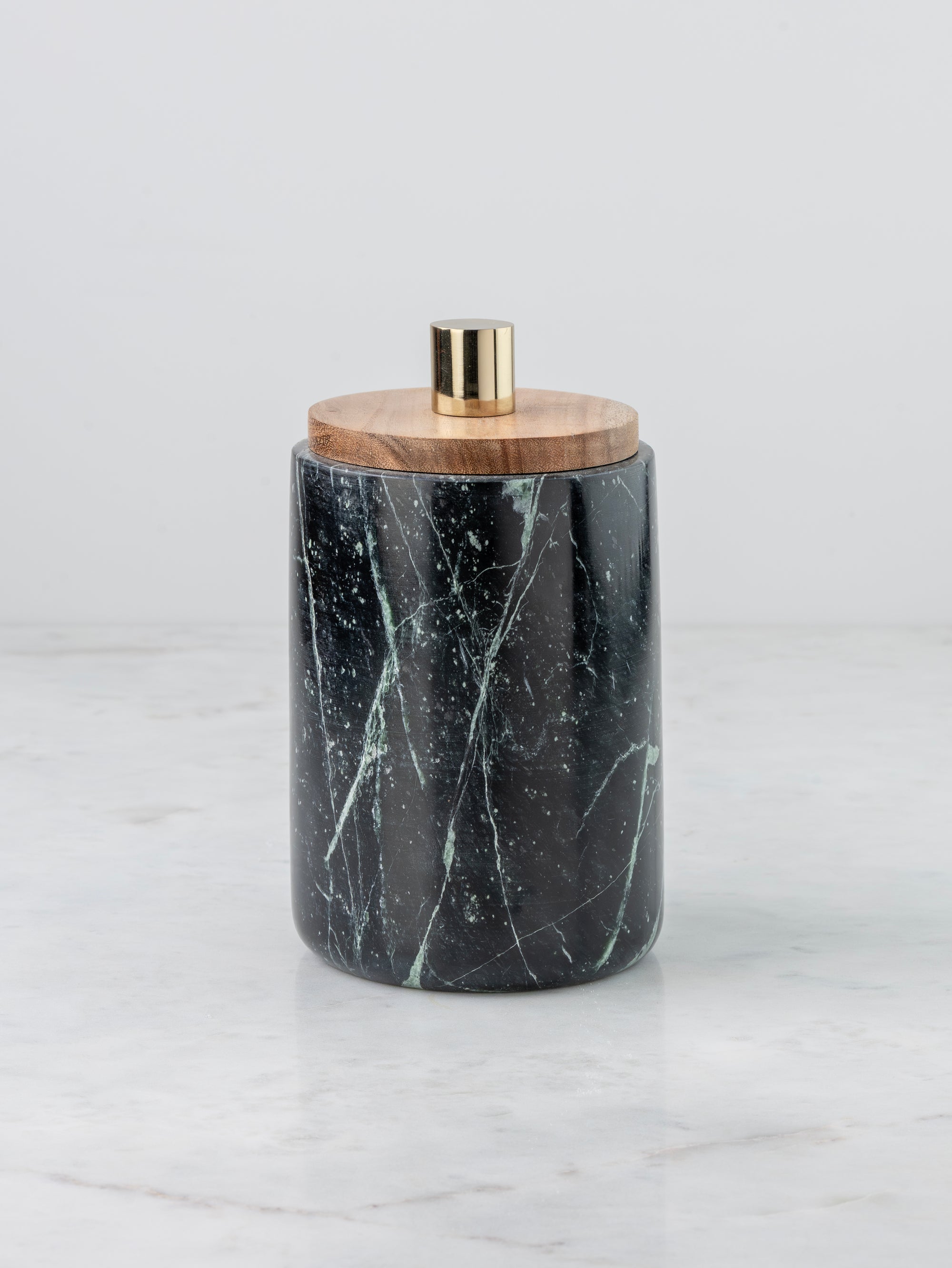 Aurelia Green Marble Storage Jar - H-STW-0070B image 4