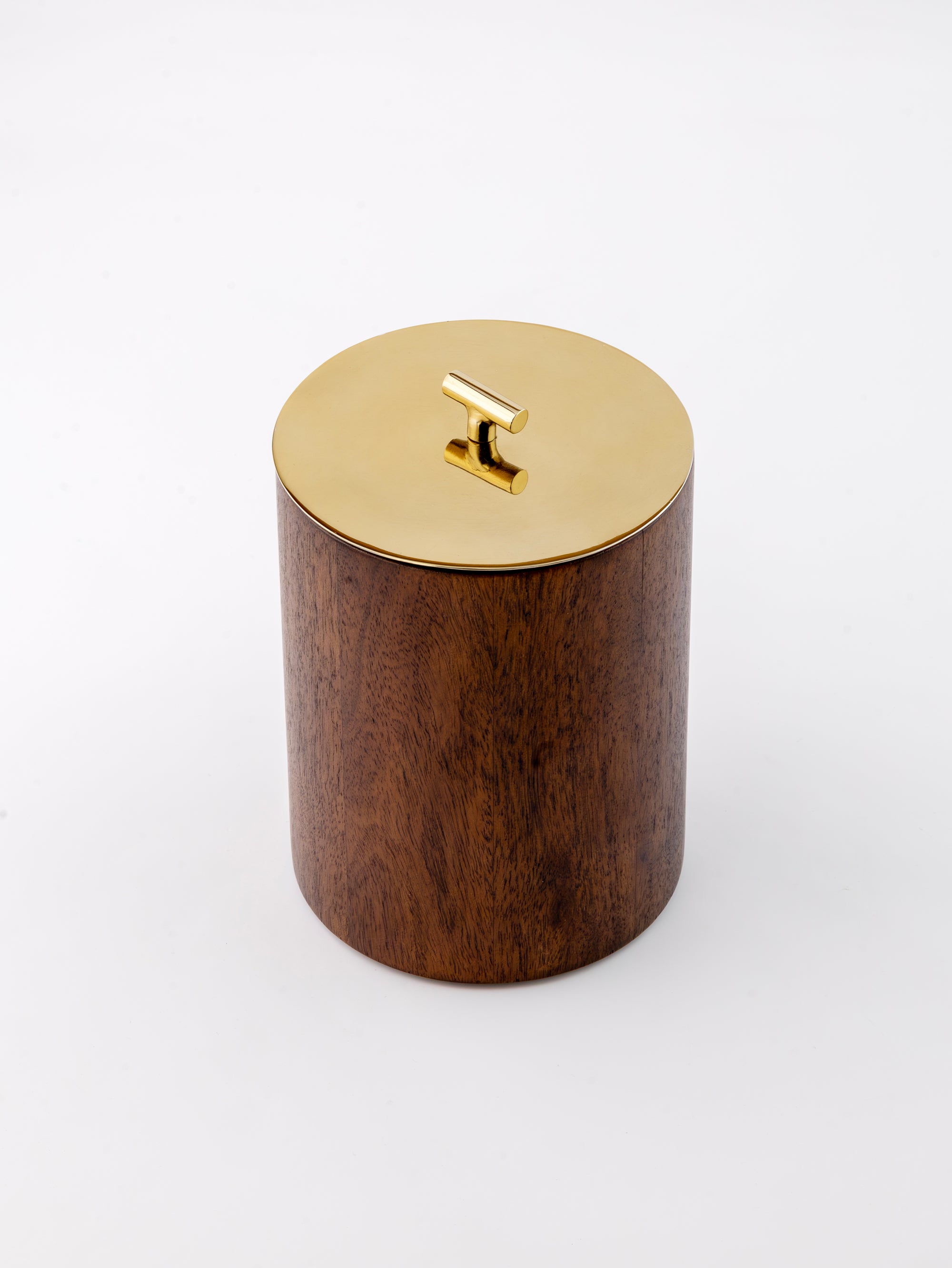 Aurex Wooden Storage Jar