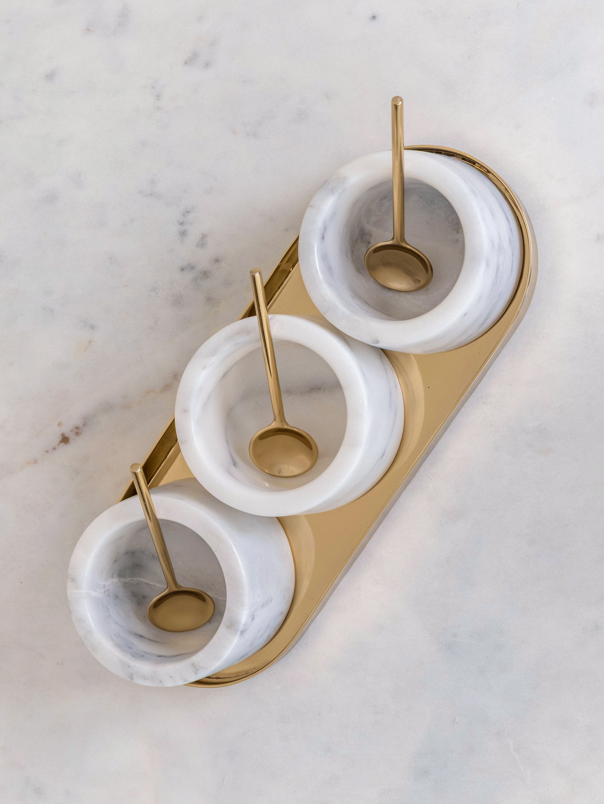Atelier Arabescato Condiment Set - H-STW-0092 image 1