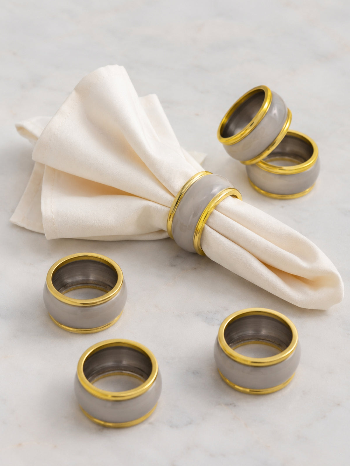 Lorenza Napkin Rings Set of 6